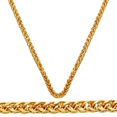 Meridyen 14 Ayar Altın Zincir - 50cm thumbnail 1