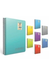 Gıpta Plastik Kapak Kareli 60 Yaprak A4 Haritametod Okul Defteri (12 Li Paket) - 1