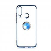 Huawei Y6P Kılıf Gess Manyetik Selfie Yüzüklü Lazer Silikon Kapak - 5