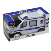 4 Adet Pilli Oyuncak Araba - Polis. Jandarma. Ambulans. İtafiye - 2