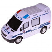 4 Adet Pilli Oyuncak Araba - Polis. Jandarma. Ambulans. İtafiye - 7