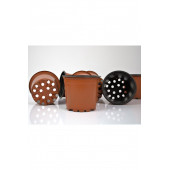 Yuvarlak Vakum Ucuz Çiçek Fide Fidan Üretim Saksısı 12cm 100 Adet - 1