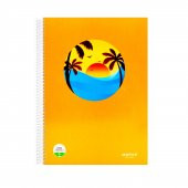 Mopak A4 96 Yaprak Karton Kapak Spiralli Defter 4 Çizgili - 2