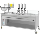 Çikolata Krema Sos Dolgu Pompalı Lokma Dökme Makinesi - 1