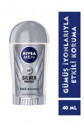 Nivea Men Stick 40ml Silver Protect - 1