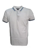 Rey Polo Erkek Basic Polo Yaka Kısa Kol T-shirt R01201 thumbnail 3