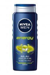 Nivea Men Duş Jeli 500ml Energy - 1