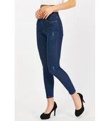 Denimor Kadın Dar Paça Yüksel Bel Kot AD 416 thumbnail 1