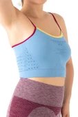 Gigotto Seamless Dantel Detaylı Blue Büstiyer - 3