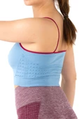 Gigotto Seamless Dantel Detaylı Blue Büstiyer - 7