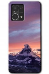 Oppo Reno 7 4G Kılıf HD Desen Baskılı Arka Kapak - Zirve - 1