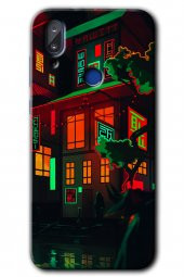 Vestel E5 Kılıf HD Desen Baskılı Arka Kapak - China Street - 1