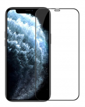 İphone 12 Ekran Koruyucu 2 Adet Temperli 5D Tam Ekran Cam - 1