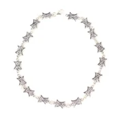 925 Ayar Gümüş Lale Motifli Telkâri Bileklik thumbnail 1