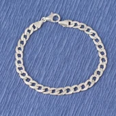 NUSRET TAKI 925 Ayar Gümüş Zincir Bileklik thumbnail 1