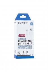 Syrox 2 Mah Micro Usb Kablo - 2