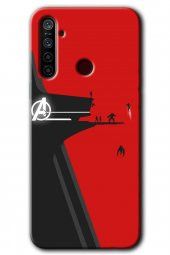 Realme 5i Kılıf HD Desen Baskılı Arka Kapak - Avengers Tower - 1
