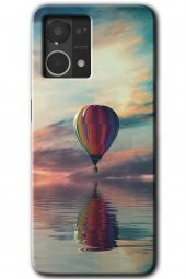 Oppo Reno 7 4G Kılıf HD Desen Baskılı Arka Kapak - Zeplin - 1