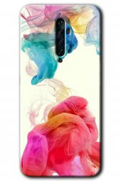 Oppo Reno 2z Kılıf HD Desen Baskılı Arka Kapak - Gökkuşağı Color - 1