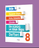 ORJİN 8.sınıf Din kültürü ve ahlak bilgisi defteri - 1