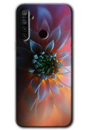 Realme 5i Kılıf HD Desen Baskılı Arka Kapak - Çiçek Motif - 1