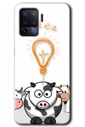 Oppo Reno 5 Lite Kılıf HD Desen Baskılı Arka Kapak - İdea Lamp - 1