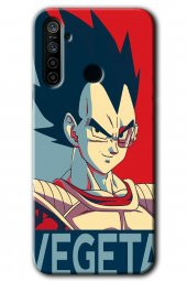 Realme 5i Kılıf HD Desen Baskılı Arka Kapak - Vegeta - 1