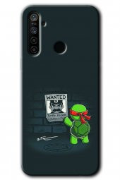 Realme 5i Kılıf HD Desen Baskılı Arka Kapak - Kaplumbağa Avcısı - 1