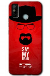 Tecno Spark 6 Go Kılıf HD Desen Baskılı Arka Kapak - Say My Name - 1