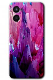 Oppo Reno 3 Kılıf HD Desen Baskılı Arka Kapak - Abstraction Sharp - 1