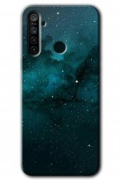 Realme 5i Kılıf HD Desen Baskılı Arka Kapak - Yıldızlararası - 1