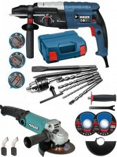 Mager Kırıcı Delici Elektrikli Hilti Matkap Ve Devir Ayarlı Taşlama - 1