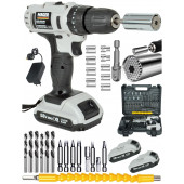 Mager Çift Akülü Metal Şanzuman Şarjlı Matkap Ve Gator Soket + 27 Parça Professional Set - 1