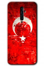 Oppo Reno 2z Kılıf HD Desen Baskılı Arka Kapak - Albayrak 2 - 1