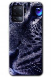 Oppo Reno 5 Lite Kılıf HD Desen Baskılı Arka Kapak - Kaplan - 1