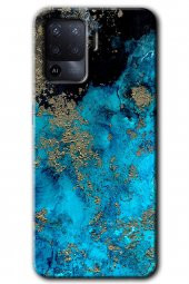 Oppo Reno 5 Lite Kılıf HD Desen Baskılı Arka Kapak - Klas Mermer - 1