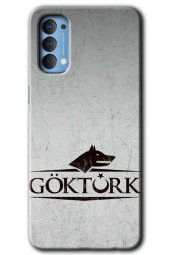 Oppo Reno 4 Kılıf HD Desen Baskılı Arka Kapak - Göktürk - 1