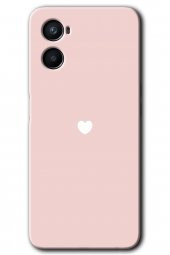 Oppo Reno 3 Kılıf HD Desen Baskılı Arka Kapak - Sade Kalp - 1