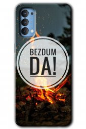 Oppo Reno 4 Kılıf HD Desen Baskılı Arka Kapak - Bezdum Da - 1
