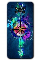 Poco x3 Pro Kılıf HD Desen Baskılı Arka Kapak - Gizemli Pusula thumbnail 1