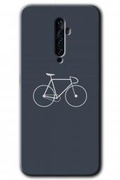 Oppo Reno 2z Kılıf HD Desen Baskılı Arka Kapak - Bike - 1