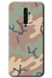 Oppo Reno 2z Kılıf HD Desen Baskılı Arka Kapak - Kamuflaj 29 - 1