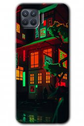 Oppo Reno 4 Lite Kılıf HD Desen Baskılı Arka Kapak - China Street - 1