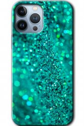 iPhone 13 Pro Kılıf HD Desen Baskılı Arka Kapak - Diamonds - 1