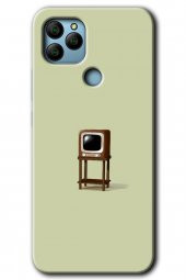 General Mobile GM 22 Kılıf HD Desen Baskılı Arka Kapak - Retro-TV - 1