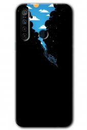 Realme 5i Kılıf HD Desen Baskılı Arka Kapak - Derinlere Yolculuk - 1