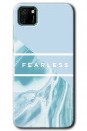 Huawei Y5P Kılıf HD Desen Baskılı Arka Kapak - Fearless - 1