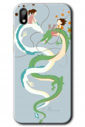 Huawei Y5 2019 Kılıf HD Desen Baskılı Arka Kapak - Snake Friendship - 1