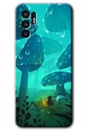 Oppo Reno 6 Kılıf HD Desen Baskılı Arka Kapak - Silhoutte Dropss - 1