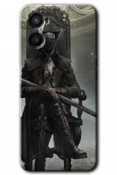 Oppo Reno 3 Kılıf HD Desen Baskılı Arka Kapak - Bloodborne Hunters - 1